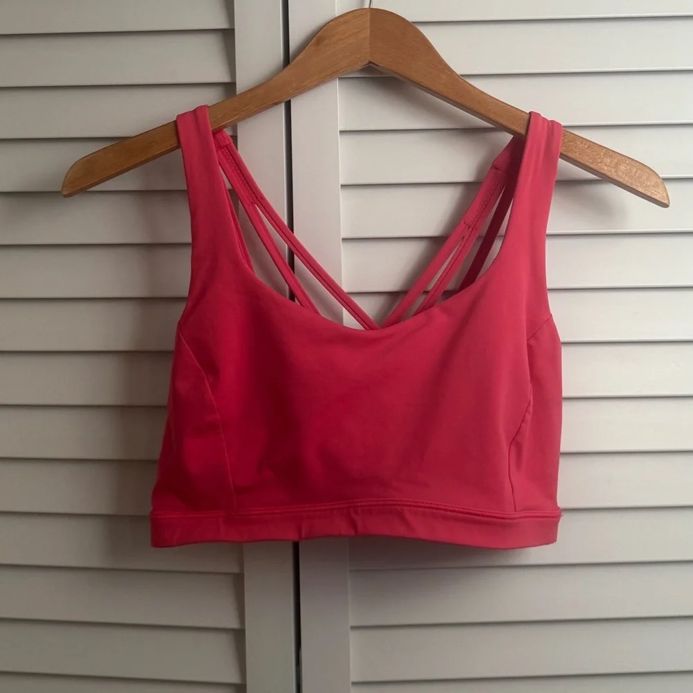 Lululemon Athletica Coral Sports Bra